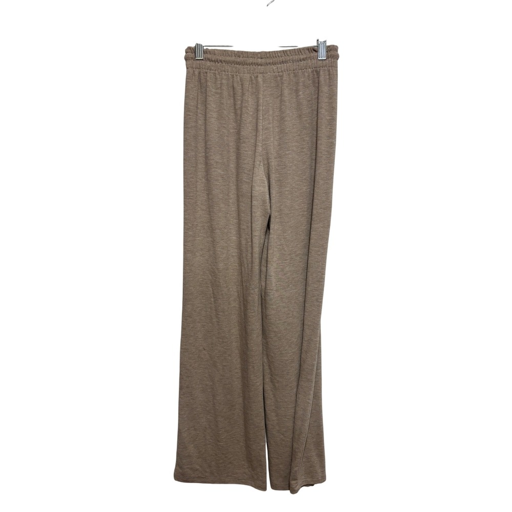 Wilfred Free Aritzia Taupe Wide Leg Lounge Pants Drawstring Waist XS - Picture 2 of 3